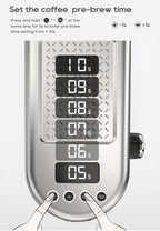 Cafetera Espresso HiBREW H10B 20 Bar Semiautomática Slim Frío y Caliente