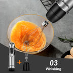Batidora de Mano BioloMix 4 en 1 1200W con Picadora y Vaso Smoothie