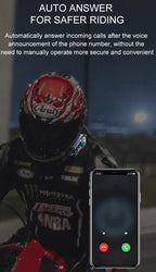 Intercomunicador Moto Y12 Pro Bluetooth con Doble Micrófono FM y Música