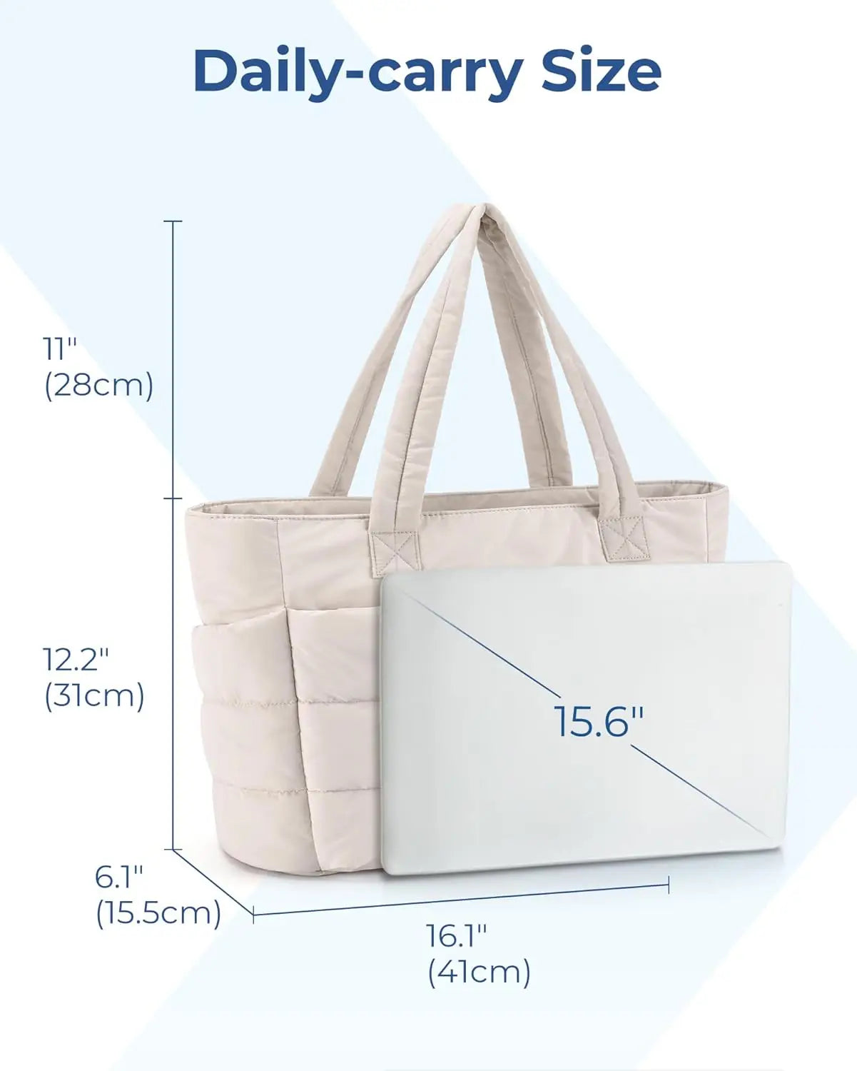 Bolso Tote Mujer Gran Capacidad Versátil para Trabajo y Diario
