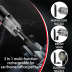 Aspirador de Mano Portátil Compacto para Coche y Hogar Multiusos