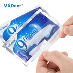 Tiras Blanqueadoras Dentales 9D Gel Efecto Blanco Higiene Oral