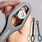 Llave Doble Ajustable 3-17mm Autoadaptable Tipo Carraca Universal