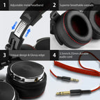Auriculares OneOdio Pro 50 DJ HiFi con Cable y Micrófono Over Ear