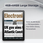 Ebook Reader Bigme B6 6” E-Ink Android 14 4GB+64GB con Luz Ajustable
