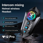 Intercomunicador Moto Y12 Pro Bluetooth con Doble Micrófono FM y Música