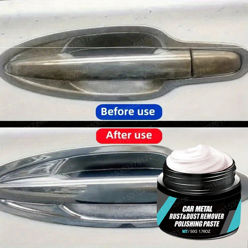 Pasta Restauradora de Óxido para Coche Reparación de Cromo y Rayones