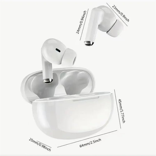 Auriculares Bluetooth Inalámbricos con Cancelación de Ruido y Micrófono