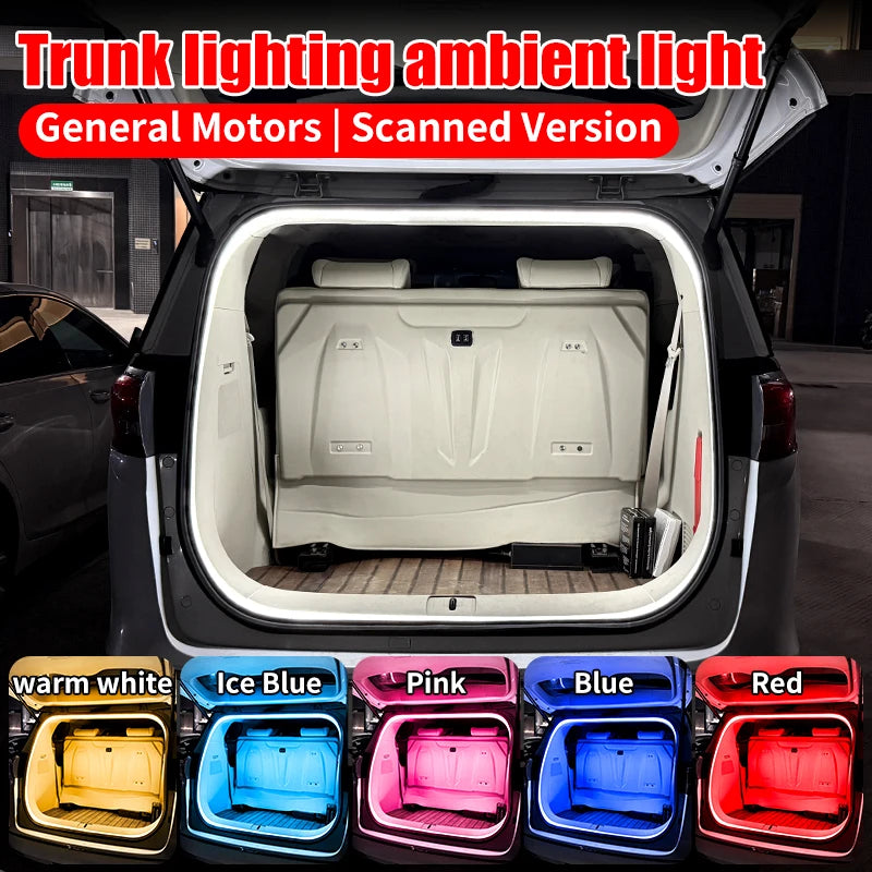 Tira LED para Maletero de Coche 12V 4m Luz Flexible Impermeable