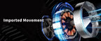 Watch Winder 3 Relojes Automáticos Caja Giratoria PU con Alimentación USB