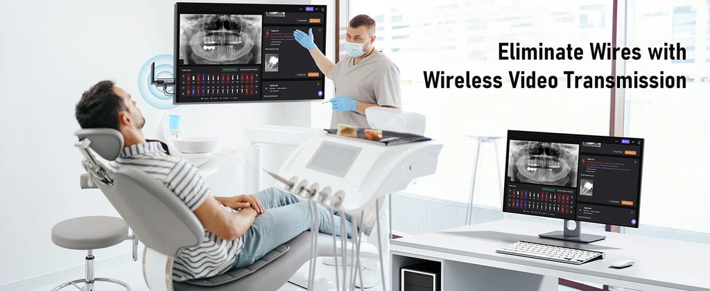 Transmisor y Receptor HDMI Inalámbrico Lemorele 5G 200M Bluetooth