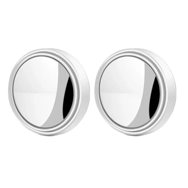 Espejos Punto Ciego Convexos 2 Piezas Gran Angular 360° Ajustables
