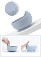 Set de Alimentación para Bebé Silicona Sin BPA con Plato Ventosa y Vaso