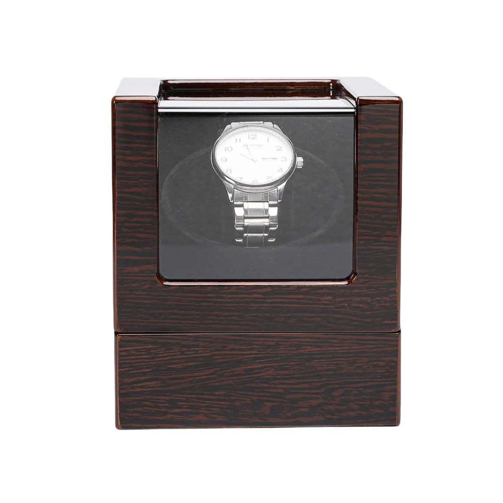 Watch Winder Automático Embers Luxury Caja Madera para Reloj con Motor Mabuchi