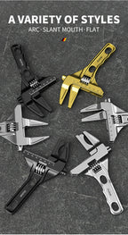 Llave Ajustable Multifunción OUDISI Gran Apertura para Fontanería