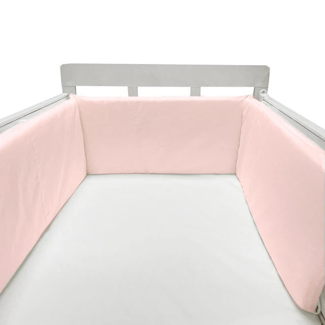 Protector de Cuna Nórdico Estrellas 200x30cm Acolchado con Cremallera