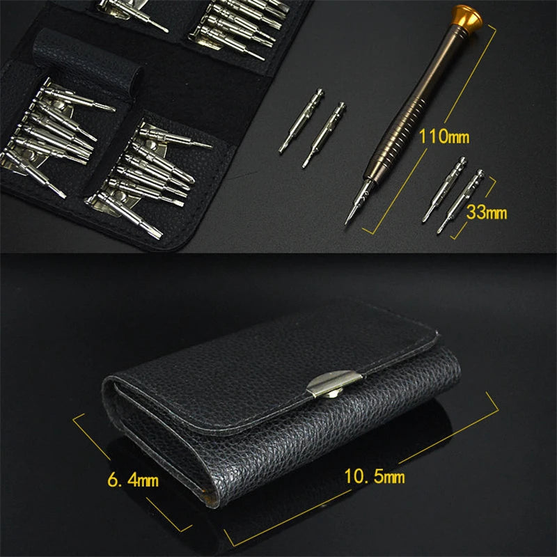 Set de Puntas de Destornillador Magnéticas Torx Phillips para Reparación