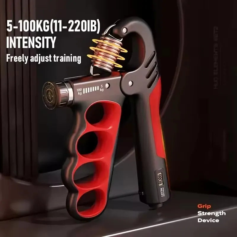 Hand Grip Ajustable 5-100kg Fortalecedor de Mano Muñeca y Antebrazo