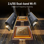 Transmisor y Receptor HDMI Inalámbrico Lemorele 5G 200M Bluetooth