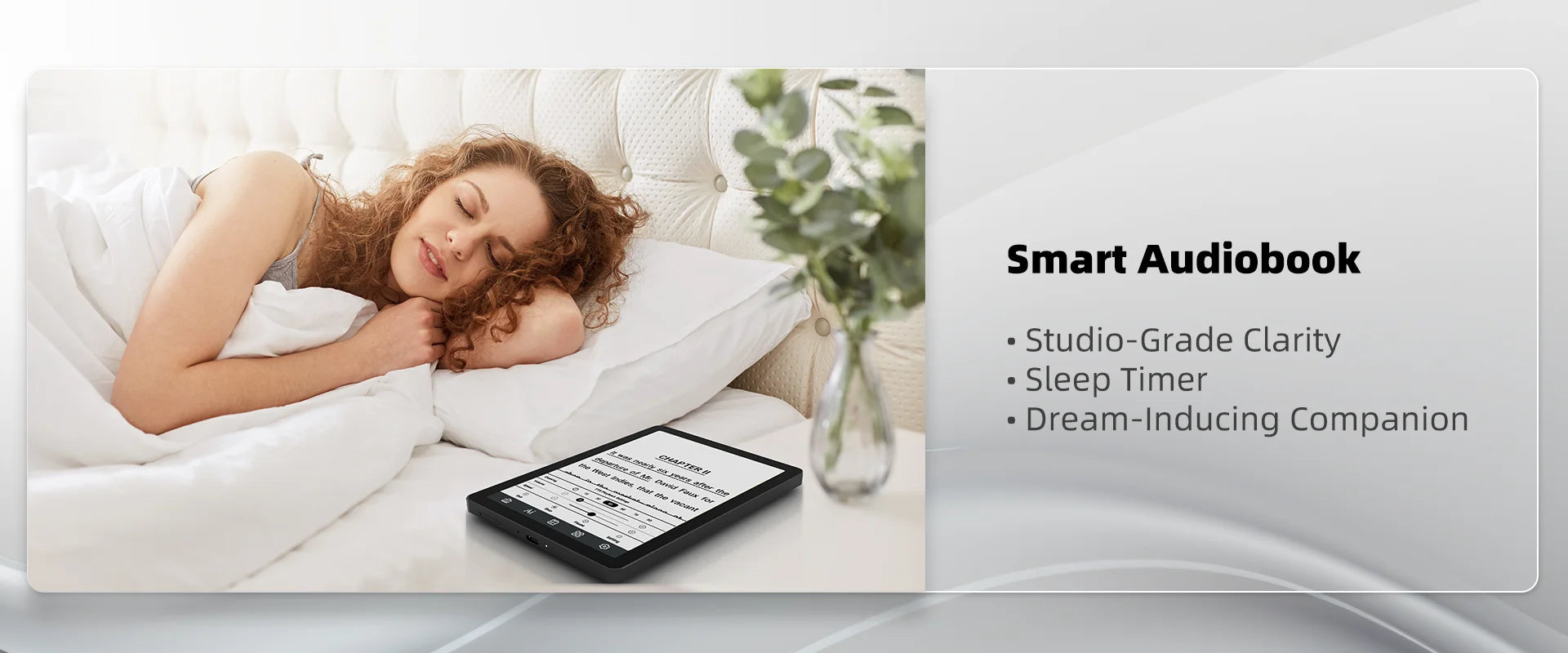 Ebook Reader Bigme B6 6” E-Ink Android 14 4GB+64GB con Luz Ajustable