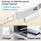 Cuchillo Eléctrico para Mantequilla Caliente Recargable USB Acero Inoxidable