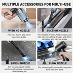 Aspirador de Mano Portátil Compacto para Coche y Hogar Multiusos