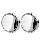 Espejos Punto Ciego Convexos 2 Piezas Gran Angular 360° Ajustables