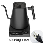 Hervidor Eléctrico Gooseneck 1200W con Control de Temperatura para Café y Té