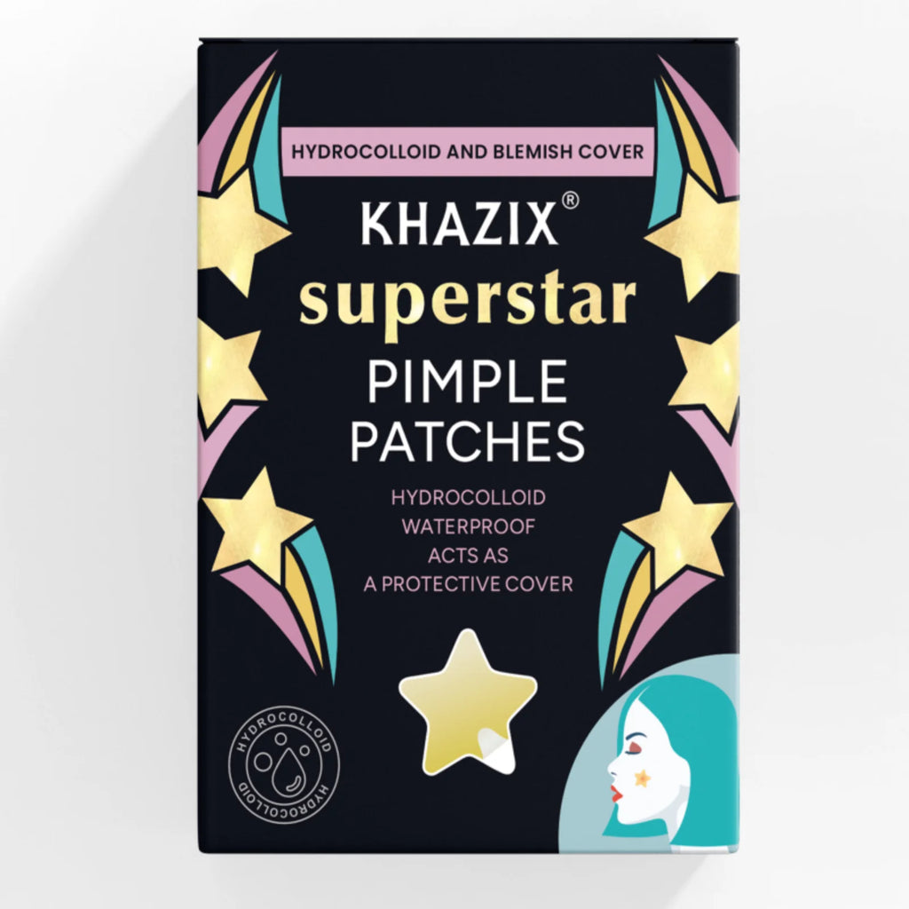 Parches Antiacné Estrellas 1400 Piezas Ultrafinos Multicolor Ocultador Granitos