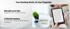 Ebook Reader Bigme B6 6” E-Ink Android 14 4GB+64GB con Luz Ajustable