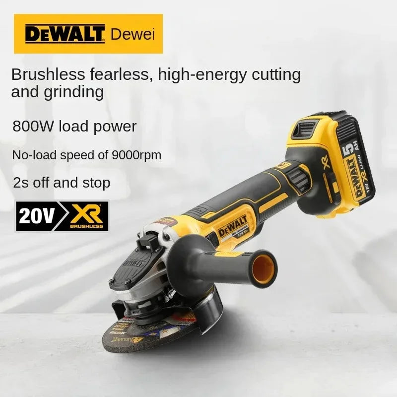 Amoladora Angular DEWALT DCG405 125mm 18V Brushless Sin Batería