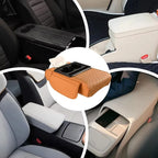 Cojín Reposabrazos para Coche con Portavasos Almohadilla Consola Central
