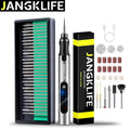 Mini Taladro Rotativo JANGKLIFE USB Inalámbrico para Grabado y DIY