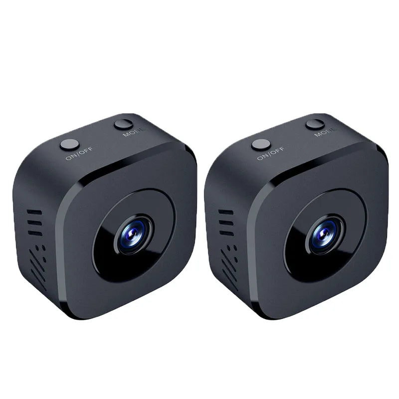 Cámara de Seguridad WiFi HD Mini Visión Nocturna Color Detección Movimiento