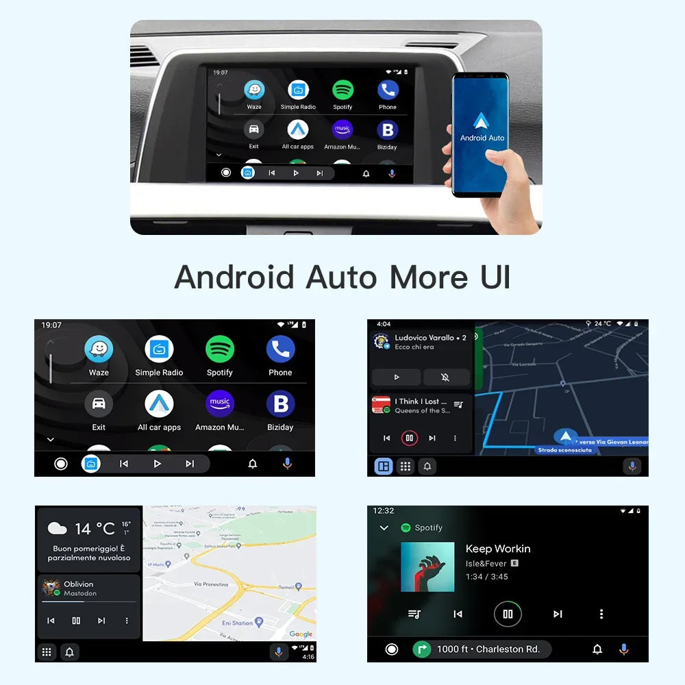CarPlay Inalámbrico para BMW NBT EVO Serie 1-7 X1 X3 X5 MINI Plug and Play