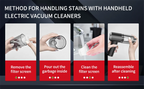 Aspirador de Mano Portátil Compacto para Coche y Hogar Multiusos