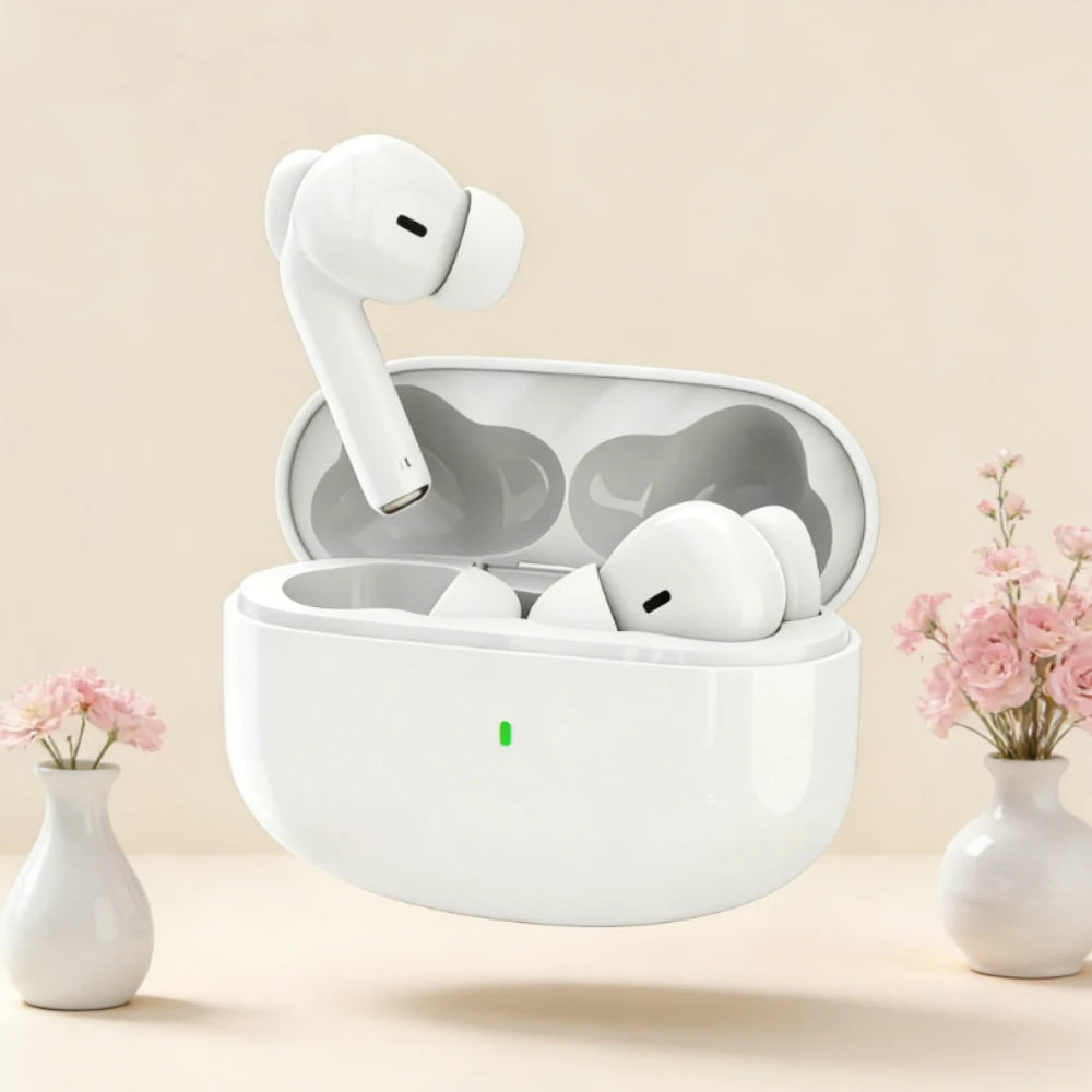 Auriculares Bluetooth Inalámbricos con Cancelación de Ruido y Micrófono