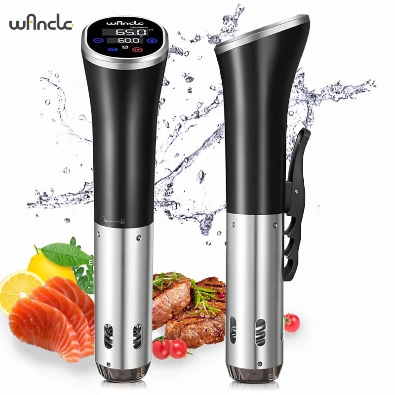 Cocinador Sous Vide Wancle 1100W Circulador de Inmersión con Pantalla LCD