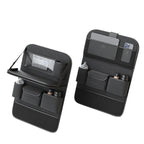 Organizador Trasero de Asiento de Coche con Mesa Plegable y Bolsillos