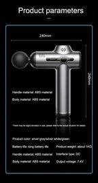 Pistola de Masaje Muscular Portátil Fascia Gun Vibración Relajación Profunda