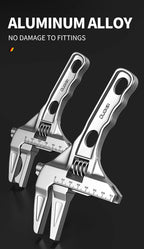 Llave Ajustable Multifunción OUDISI Gran Apertura para Fontanería