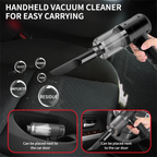 Aspirador de Mano Portátil Compacto para Coche y Hogar Multiusos