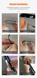 Tira LED para Maletero de Coche 12V 4m Luz Flexible Impermeable