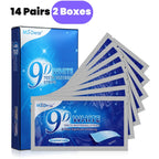 Tiras Blanqueadoras Dentales 9D Gel Efecto Blanco Higiene Oral