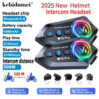 Intercomunicador Moto Y12 Pro Bluetooth con Doble Micrófono FM y Música