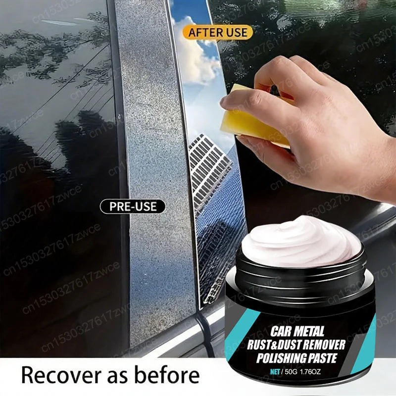 Pasta Restauradora de Óxido para Coche Reparación de Cromo y Rayones
