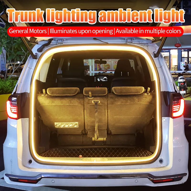 Tira LED para Maletero de Coche 12V 4m Luz Flexible Impermeable