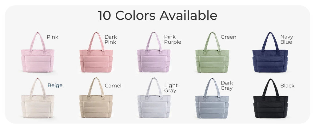Bolso Tote Mujer Gran Capacidad Versátil para Trabajo y Diario