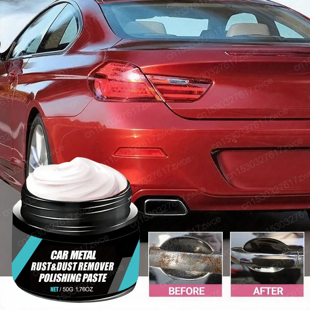 Pasta Restauradora de Óxido para Coche Reparación de Cromo y Rayones
