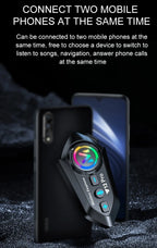 Intercomunicador Moto Y12 Pro Bluetooth con Doble Micrófono FM y Música